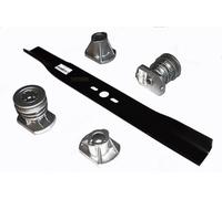 Coltello UNIVERSALE per tosaerba (37 - 56 CM) + supporto coltello (albero Ø...