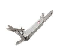 Coltello Victorinox multiuso guancette Alox argento 0823126