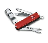 Victorinox coltelli da tasca piccoli multiuso Nail Clip 580, rosso, con 8 strumenti, da 65 mm. - rosso V-0.64 63