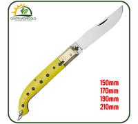 COLTELLO ZUAVO PROFESSIONALE DE LUCA LAMA ACCIAIO INOX AFFILATA MANICO ERGONOMIC