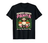 Coltivare la mia Cosa Preferita Bamboo Garden Panda Maglietta