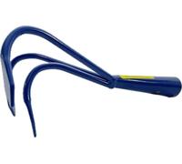 Coltivatore a 3 denti con canna conica diametro canna 28 mm lunghezza 21 cm senza manico