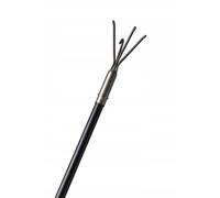 Coltivatore da giardino manuale con griffe in acciaio, 150 cm