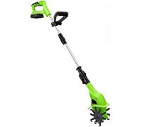 Coltivatore elettrico da giardino senza fili, regolabile in altezza per una lavorazione efficiente del suolo in giardini e fattorie