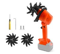 Coltivatore portatile senza fili compatibile con batteria Makita da 18 V (senza batteria), rotavatore da giardino da 550 W con profondità di lavorazione di 10 cm e larghezza di lavorazione di 10 cm
