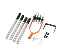 Coltivatore rotativo da giardino con motozappa manuale con ingranaggi incastro e lama affilata per un allentamento ottimale del terreno. Coltivatore manuale con motozappa