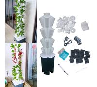 Coltivazione Idroponica per Verdure, Torre di Coltivazione Verticale a 4 Strati