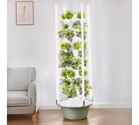 Coltivazione Idroponica Verticale, Kit Automatizzato for La Coltivazione Idroponica di Frutta E Verdura da Interno, con Luci di Coltivazione A LED(9Layer)