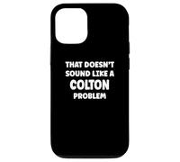 COLTON Personalized Custom Boys COLTON Name Custodia per iPhone 12/12 Pro