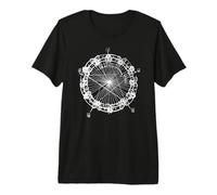 Coltrane Chord Changes Mandala Jazz Musician Maglietta Premium