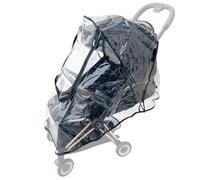 Colu Kid Copertura antipioggia per passeggino compatibile con Cybex Coya, Cybex Eezy Twist, Cybex Libelle, copertura antivento per passeggino, materiale EVA trasparente, grande finestra anteriore.