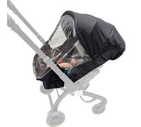 Colu Kid Copertura antipioggia per passeggino compatibile con seggiolini auto e passeggini Doona X, i e Doona + impermeabile, antivento, traspirante con ampia cerniera e fori di ventilazione