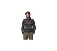 Columbia 1 2 zip maglione tempo stampato iii pile grigio