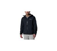Giacca con cappuccio Columbia Ampli-Dry II Shell nero - S