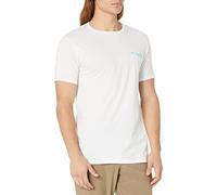 Columbia Apparel T-Shirt da Uomo con Grafica PFG, Colore Bianco/Volante, M