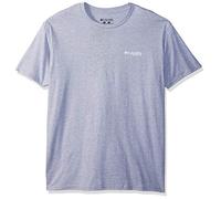 Columbia Apparel T-Shirt da Uomo con Grafica PFG, Grigio mélange/Nation, L