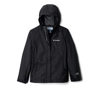 Columbia Arcadia Jacket, Giacca Impermeabile Bambina, Black, Taglia XXS