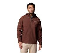 Columbia Ascender II Hooded Softshell Jacket, Resistente al vento e all'acqua, Elasticizzata e confortevole, Cappuccio regolabile, Protezione per il mento, Tasche con cerniera - da uomo