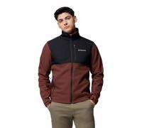 Columbia Ascender - Giacca softshell da uomo, taglia S, colore: tabacco, nero