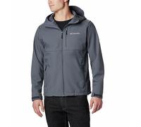 Columbia Ascender Hooded Softshell Jacket, Giacca Softshell Uomo, Graphite, Taglia S