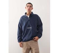 Columbia - Bent Bough - Pile blu navy con zip corta XS
