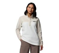 Columbia Benton Springs 1/2 Snap Pull Over 2, Pile Pull Over, Sea Salt/Dark Stone, XXL