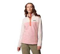 Columbia Benton Springs 1/2 Snap Pull Over 2, Pull Over in pile Donna, Gomma Rosa, Pietra Scura, Toscana, L