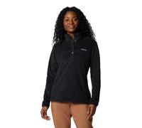 Pile Columbia Benton Springs Half Zip Snap Pull Over II nero donna - M