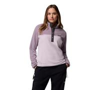 Columbia Benton Springs 1/2 Snap Pull Over 2, Pull Over in pile Donna, Perla Di Lavanda, Viola Scisto, Squalo, L