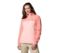 Columbia Benton Springs 1/2 Snap Pull Over 2, Pull Over in pile Donna, Sabbia Rosa/Alpenglow, L