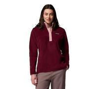 Columbia Benton Springs™ Ii Snap Half Zip Fleece Rosso XS Donna