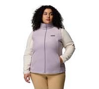Columbia Benton Springs - Giacca in pile da donna con cerniera intera, colore: viola scisto, S