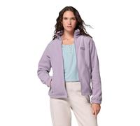 Columbia Benton Springs - Giacca in Pile da Donna con Cerniera Intera, Colore: Viola scisto, XL