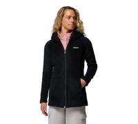Columbia Benton Springs II Long Hoodie Giacca in Pile, Nero, Small Donna