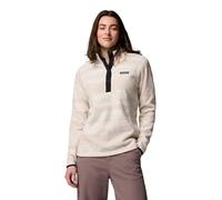 Pile Columbia Benton Springs Printed Half Zip beige bianco donna - XL