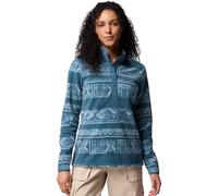 Columbia Benton Springs™ Printed Snap Half Zip Fleece Blu L Donna
