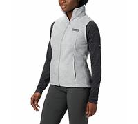 Columbia Benton Springs Vest Gilet Pile, Cirrus Grey Heather, 2X Donna