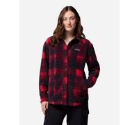 Columbia Benton Springs W - Camicia - Donna - Rosso L