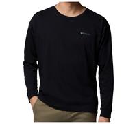 Columbia - Black Butte L/S Graphic Tee - Maglia a manica lunga XS nero