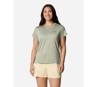 Columbia Bluevista Hill™ Short Sleeve T-shirt Verde XS Donna