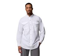 Columbia Bonehead - Maglia a Maniche Lunghe, da Uomo, Taglia XXL, Colore: Bianco