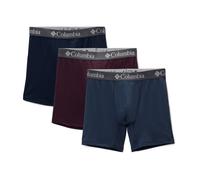 Columbia - Boxer elasticizzati in poliestere - Conf. 3 - Multi Asst - Taglia S - Uomo