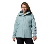 Columbia Bugaboo 3 Giacca in pile Interchange da donna, 3 in 1, cappotto invernale Interchange, blu stropicciato, S