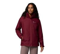 Columbia Bugaboo III Fleece Interchange Jacket, Waterproof, Termica Omni-Heat, Intercambiabile con cerniera, Cappuccio antipioggia regolabile, Tasche di sicurezza, Orlo con coulisse - da donna