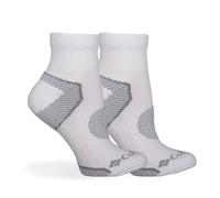 Columbia - Calzini alla caviglia con punto di bilanciamento - Conf. 2 - Bianco - Taglia T/U - Donna