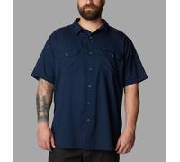 Columbia - Camicia a maniche corte in tinta unita Utilizer™ II - Taglia Forte - Blu - Taglia 5X - Uomo