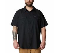Columbia - Camicia a maniche corte in tinta unita Utilizer™ II - Taglia Forte - Nero - Taglia 4X - Uomo