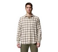 COLUMBIA Camicia funzionale 'Cornell Woods' camello / nero / bianco Uomo COLUMBIA S camello / nero / bianco