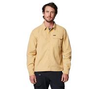 Columbia Camicia da Uomo in Velluto a Coste Flare Gun, Cammello Chiaro, L