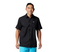 Columbia Camicia da Uomo Standard Slack Tide Camp, Nera, XXL